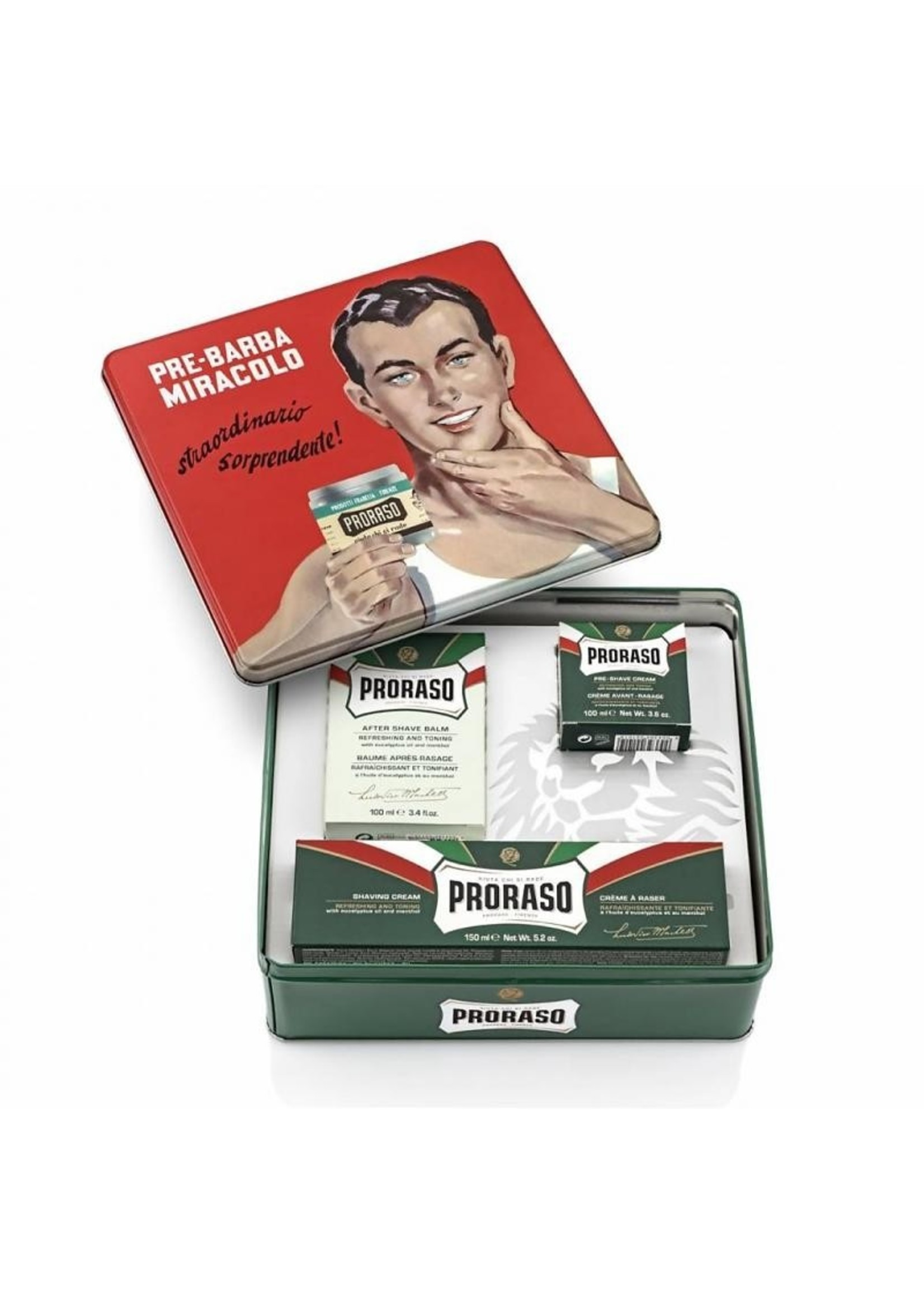 PRORASO P1200 COFFRET VINTAGE GINO EUCALYPTUS PRORASO