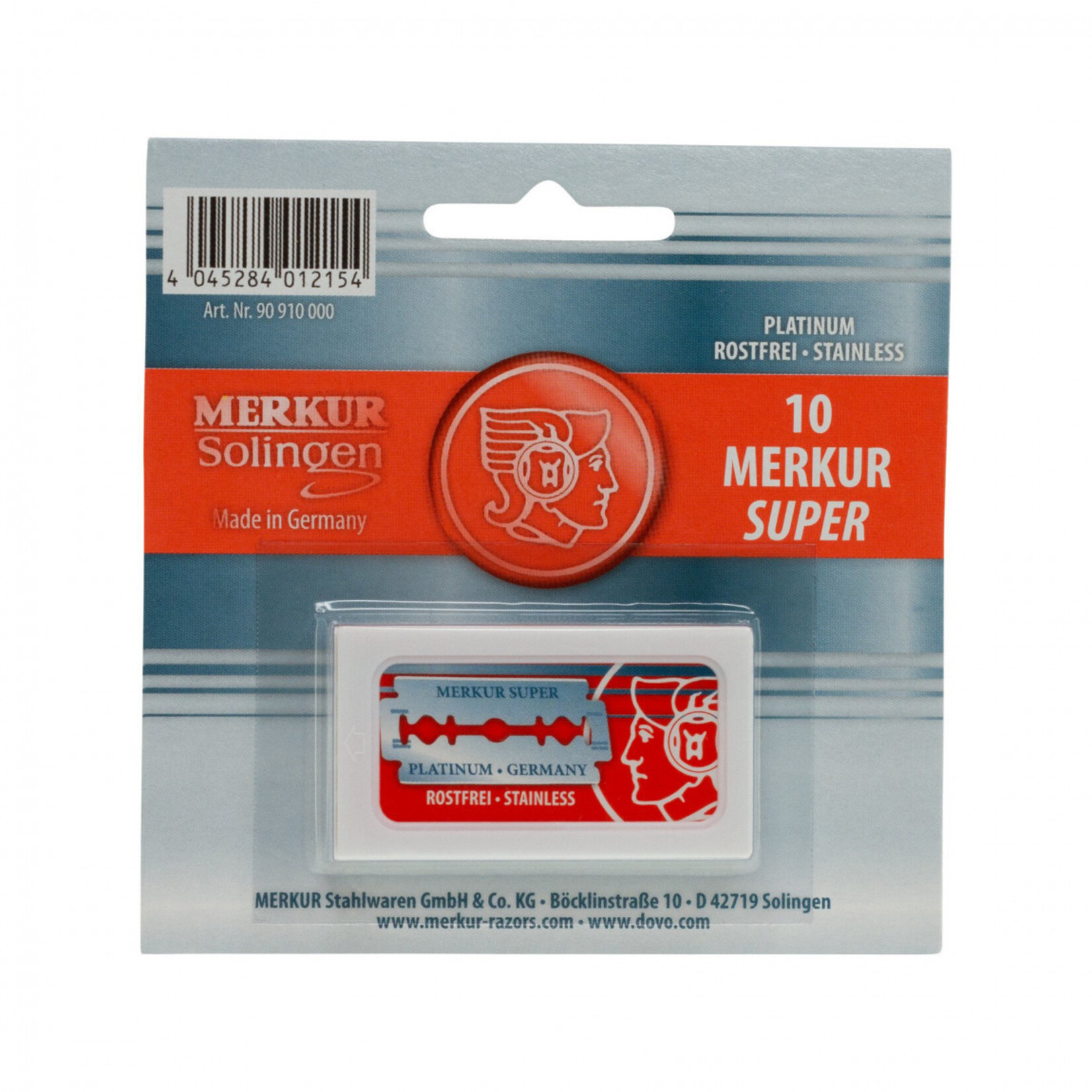 MERKUR MK-911 MERKUR LAME (10) DOUBLE