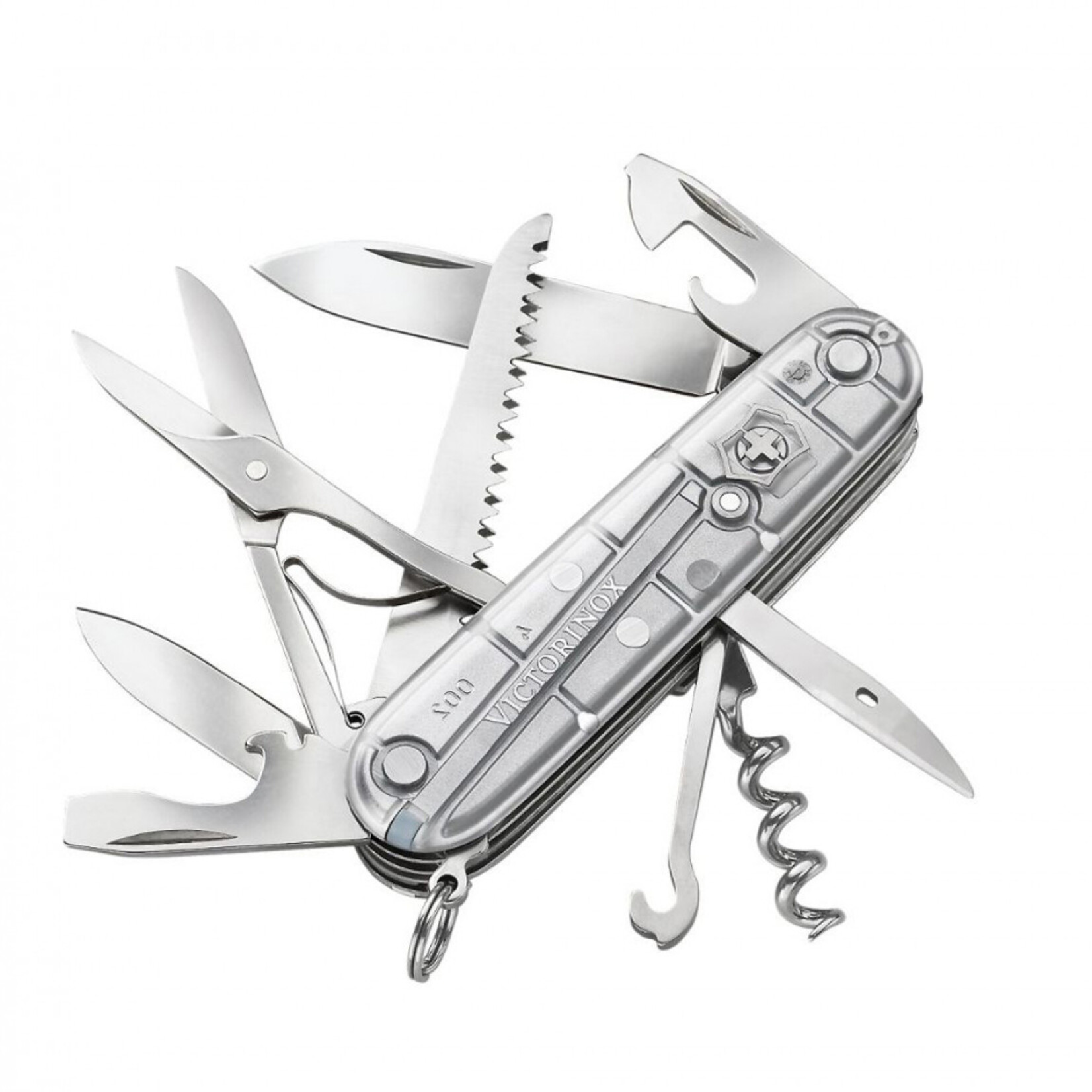 VICTORINOX SWISS ARMY 54755 - VICTORINOX  CANIF HUNTSMAN 91MM ARGENT
