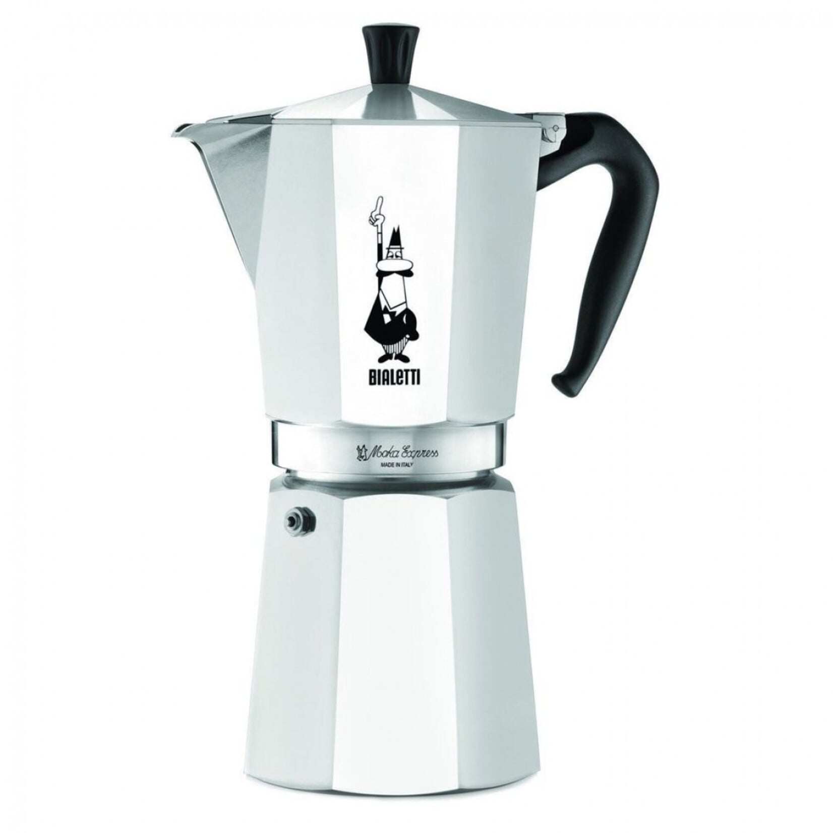 BIALETTI Cafetière Moka express aluminium 12 tasses