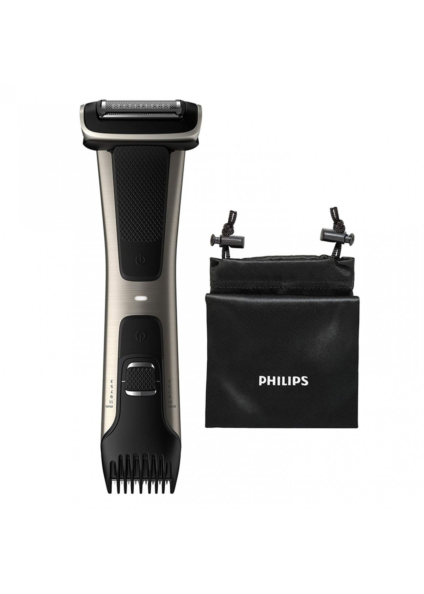 PHILIPS BG7025/15 PHILIPS SERIE 7000 BODYGROOM PRO RASOIR CORPOREL DOUBLE EXTR