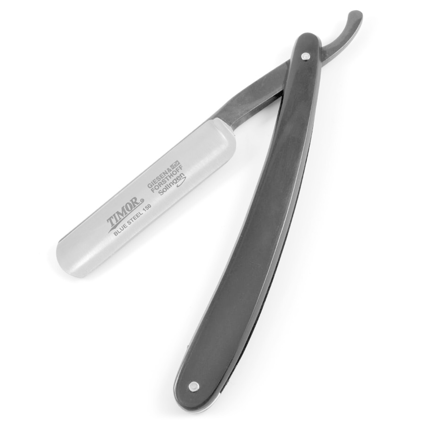 GIESEN & FORSTHOFF 150-6/8 RASOIR DROIT 6/8 CARB NOIR