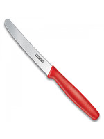 VICTORINOX 6.7831.C1- VICTORINOX  COUTEAU  4 1/2 DENT BOUT ROND ROUGE