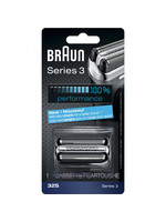 BRAUN 32S - BRAUN GRILLE/COUTEAU 32S ARGENT(DISC)