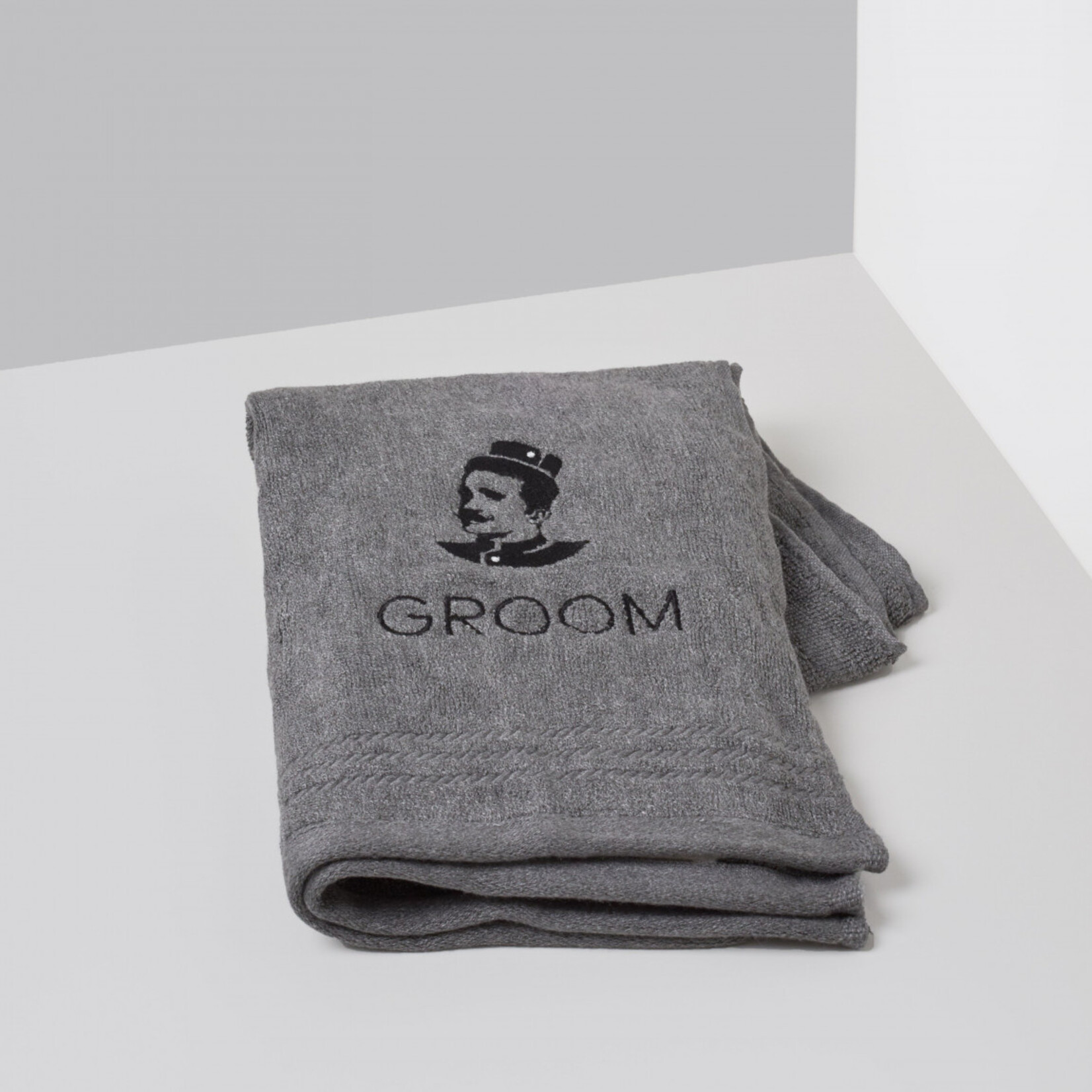 GROOM 07-02 - GROOM Serviette de rasage en bambou biologique