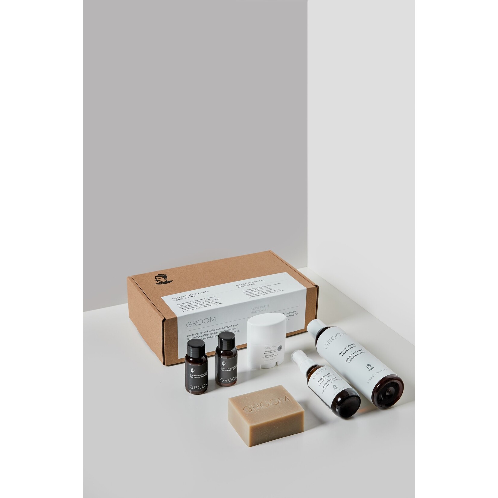 GROOM 05-11 - GROOM Coffret Découverte - Soins Corps