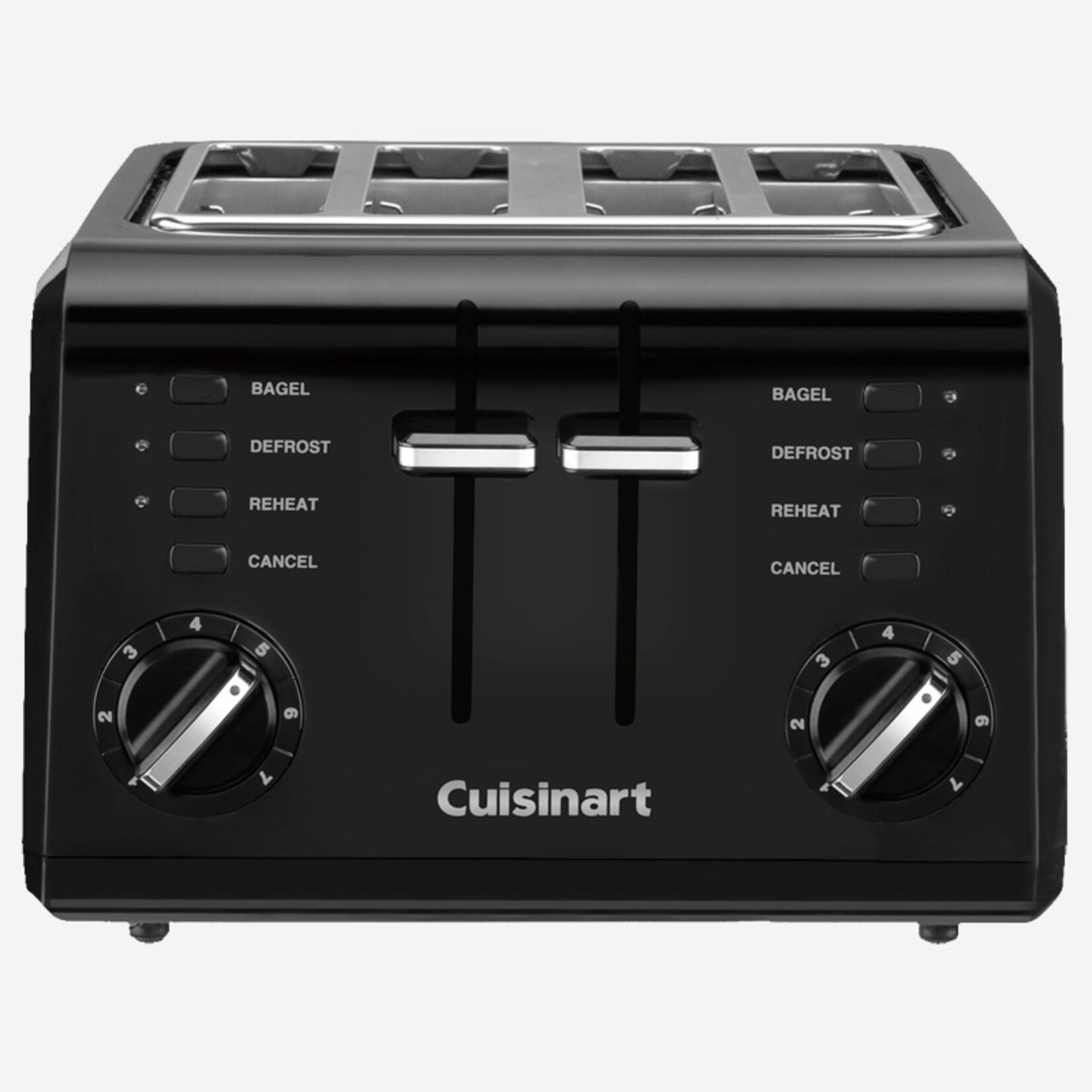 CUISINART CPT-142BKC - CUISINART GRILLE-PAIN 4T NOIR