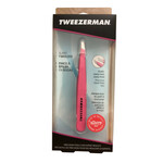 1230-PR - PINCE A EPILER BISEAU ROSE