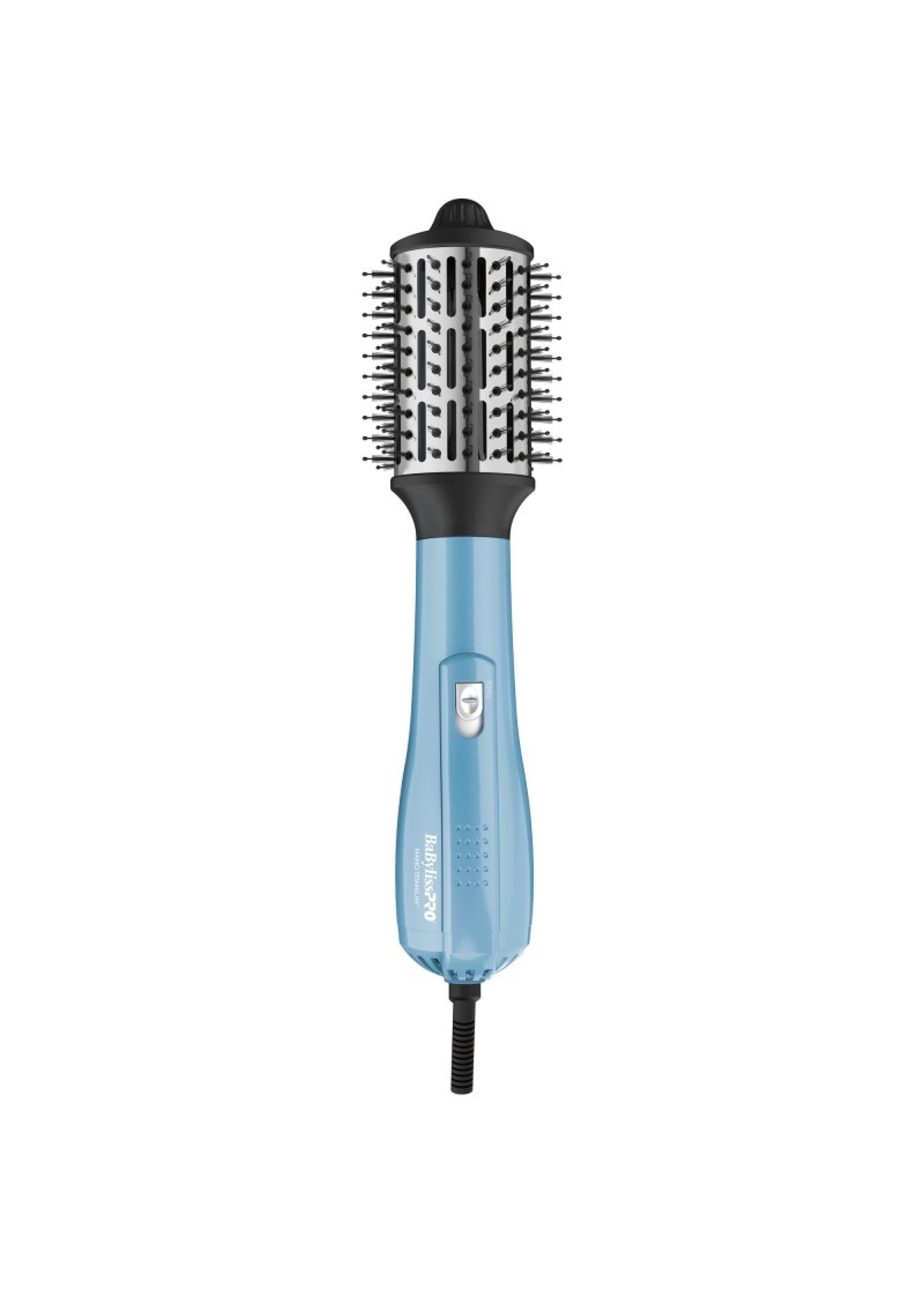 BABYLISS PRO BNTHB250C - BABYLISS BROSSE SECHOIR NANO-TITANE 2-1 PRO