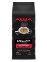 AGGA 801436 - AGGA CAFE EN GRAIN ESPRESSO ROMANOVO 1KG