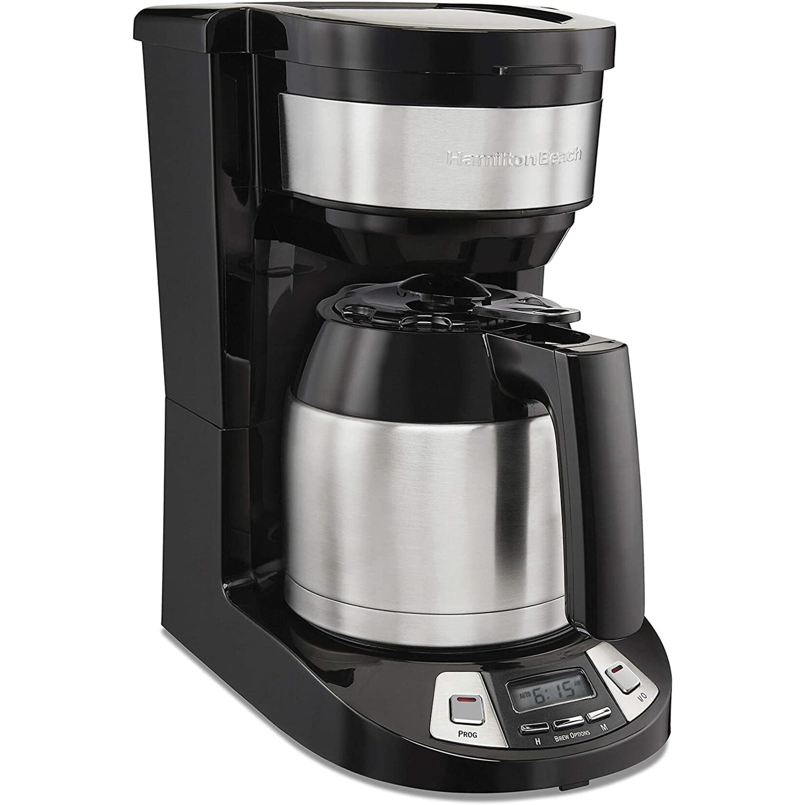 HAMILTON BEACH 46240C - HAMILTON BEACH CAFETIERE PROGRAMMABLE 8 TASSES THERMAL  900WATTS