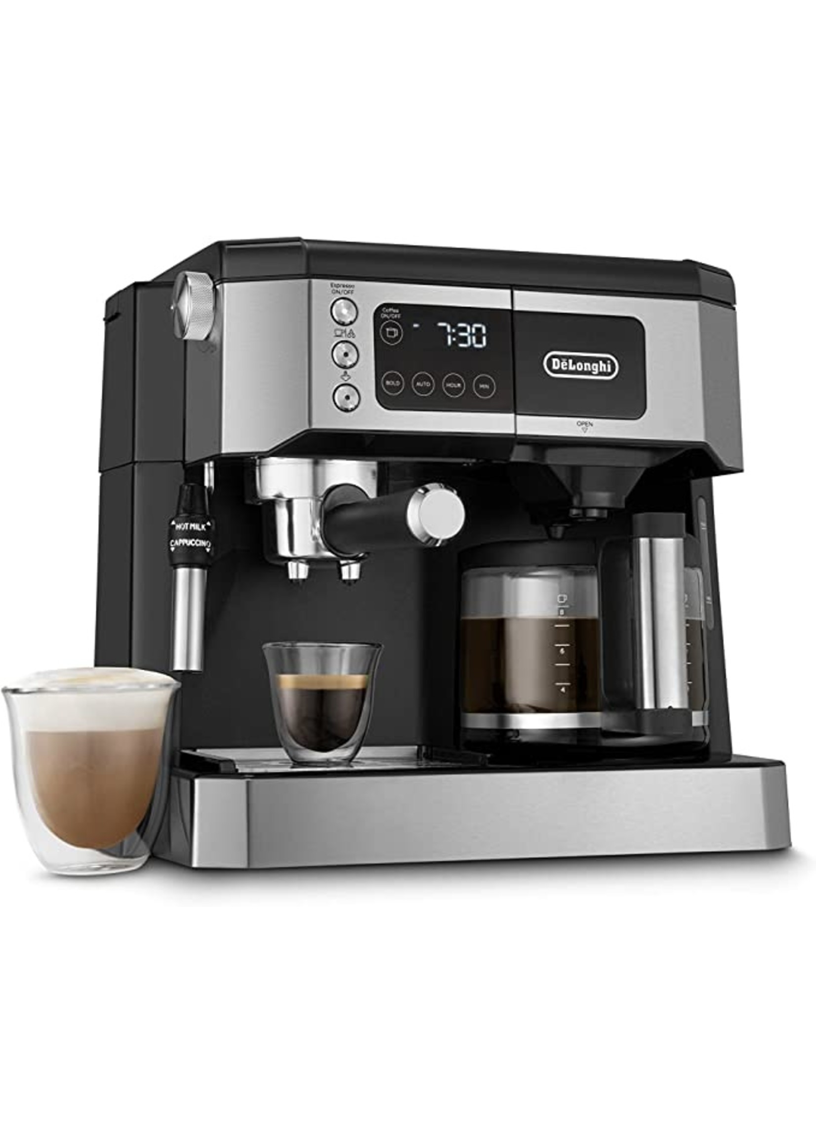 DELONGHI COM532M - DELONGHI CAFETIERE 2 EN 1 ESPRESSO/FILTRE