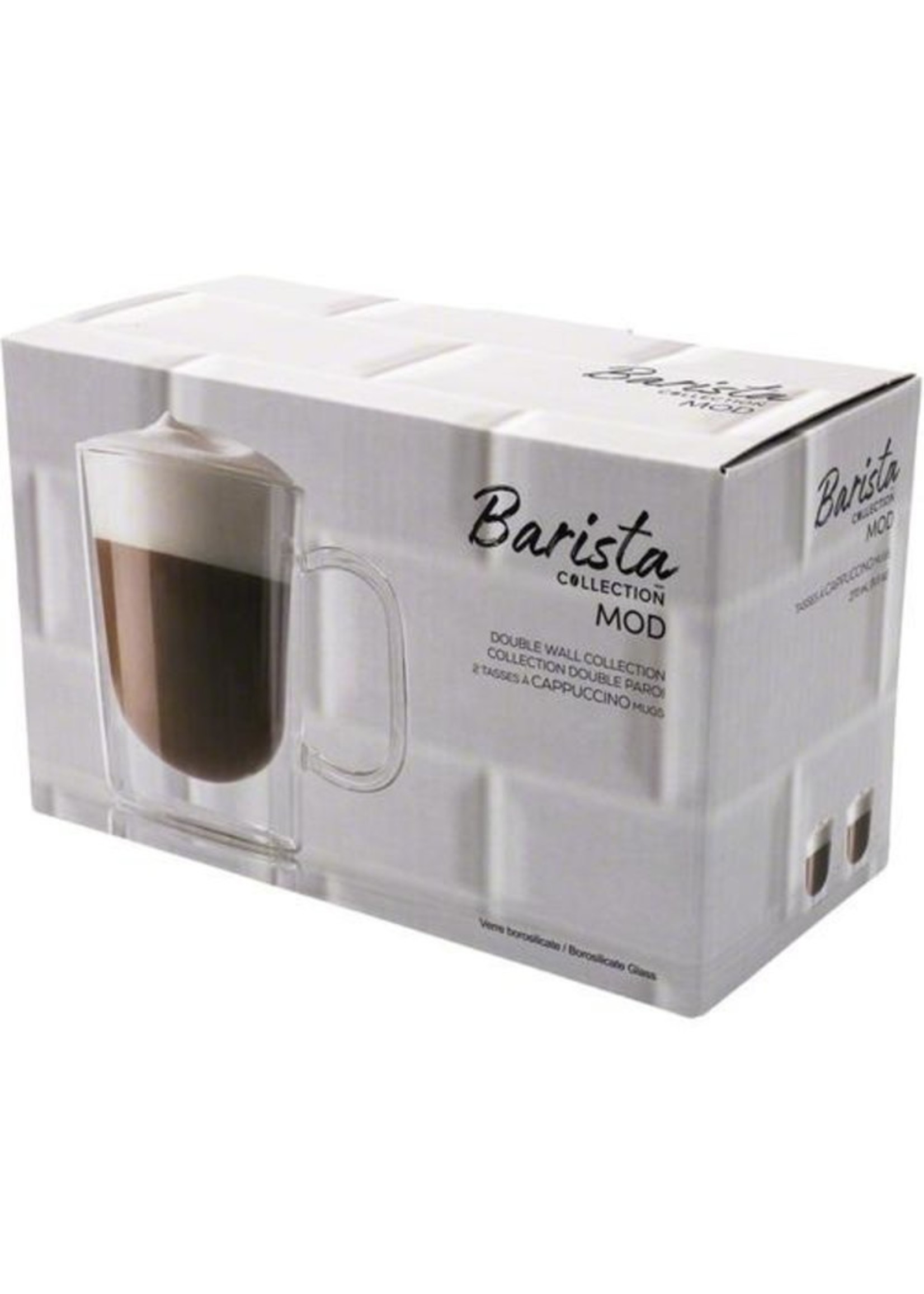 BG03646 - BARISTA DOUBLE PAROI CAPPUCCINO 270ML (2) - Café – Rasoir & Cie