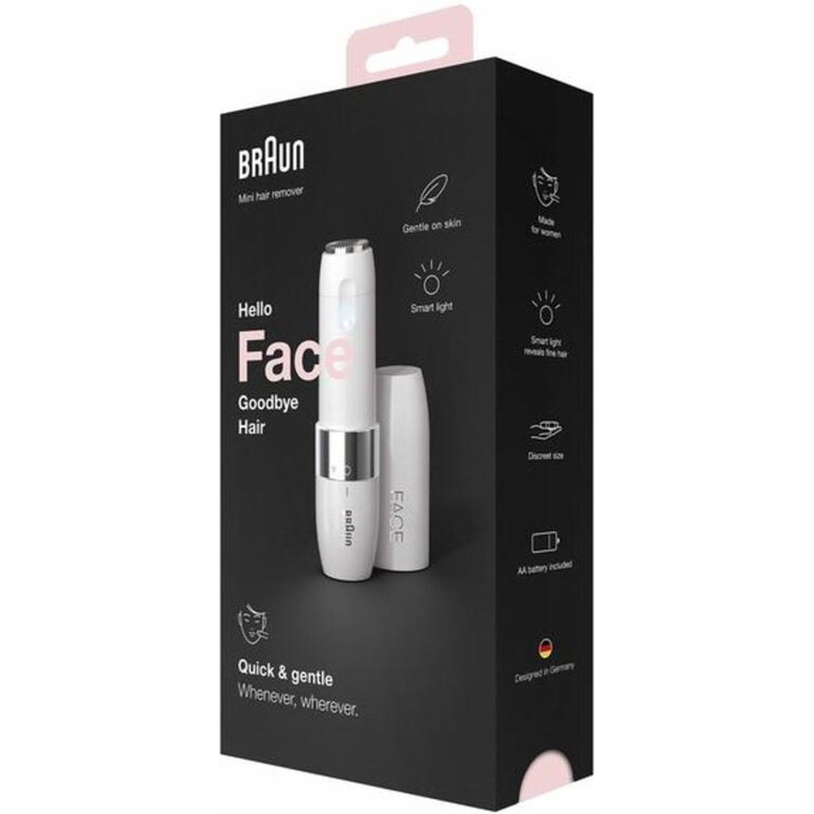 BRAUN FS1000 - BRAUN MINI EPILATEUR VISAGE (BATTERIE)