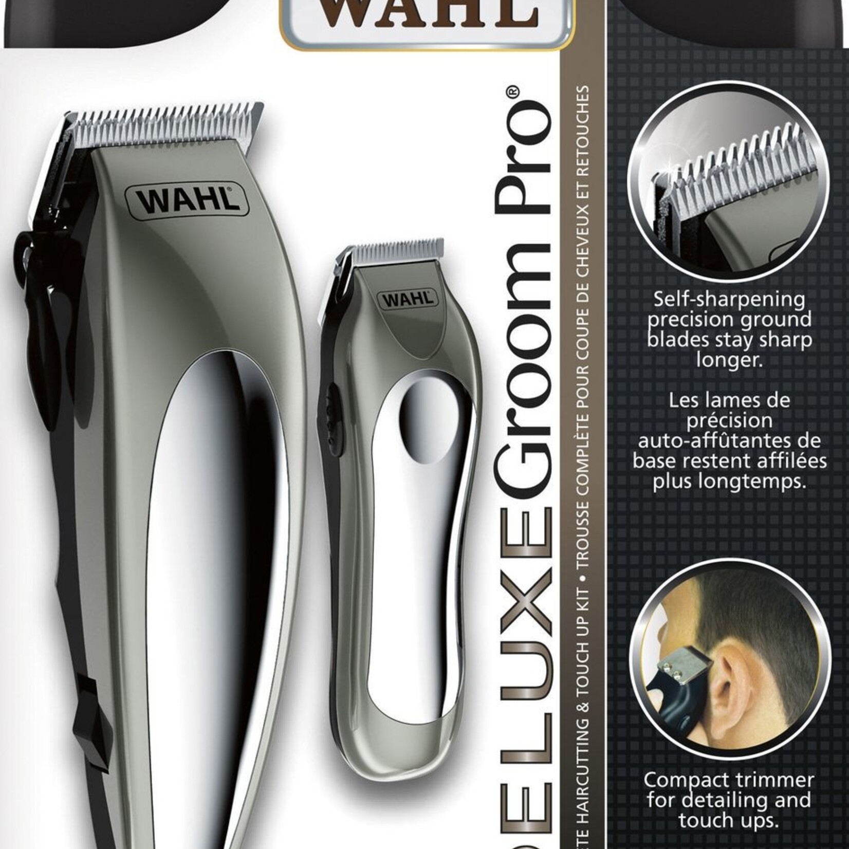 WAHL 3170 WAHL DELUXE DEUX  TONDEUSE A CHEVEUX UN A FIL UN SANS FIL