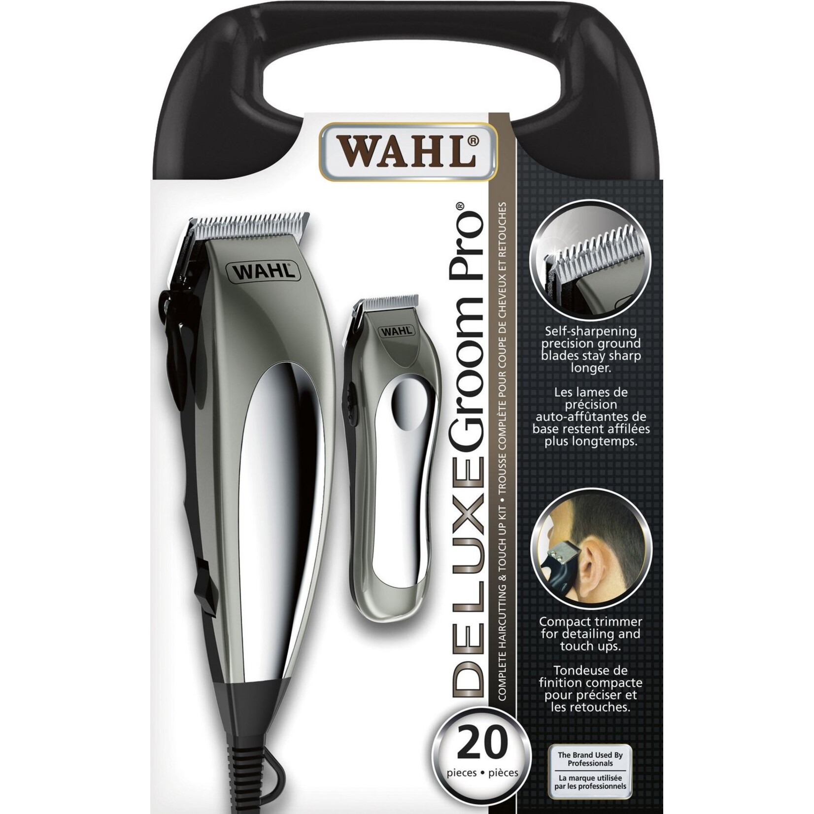 WAHL 3170 WAHL DELUXE DEUX  TONDEUSE A CHEVEUX UN A FIL UN SANS FIL
