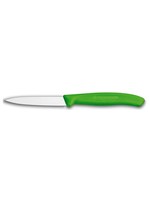 VICTORINOX 6.7704.C1 - VICTORINOX COUTEAU VERT OFFICE 4'' P.LANCE