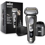 BRAUN 9477CC - BRAUN RASOIR SERIE 9 CHARGEUR INDUCTION  AVEC BASE NETTOYAGE
