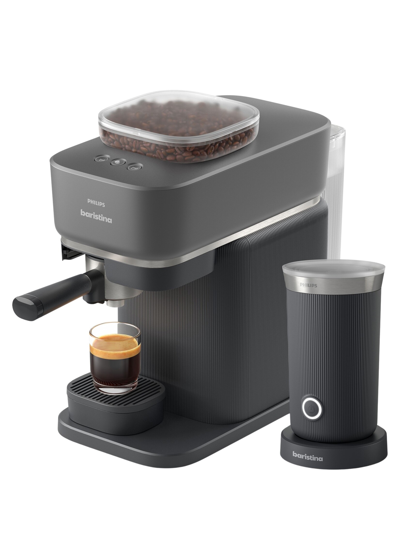 PHILIPS/SAECO BAR303/60 - PHILIPS BARISTINA NOIR AVEC MOUSSEUR
