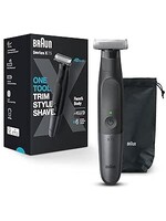 BRAUN XT5100 - BRAUN NOIR/SILVER TONDEUSE HYBRIDE SEC ET HUMIDE XT5