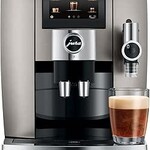 JURA JU15555- JURA J8 MIDNIGHT SILVER
