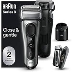 BRAUN 8577CC BRAUN RASOIR SERIE 8 AVEC BASE NETTOYANTE ET RECHARGE ETUI RIGIDE AVEC BATTERIE