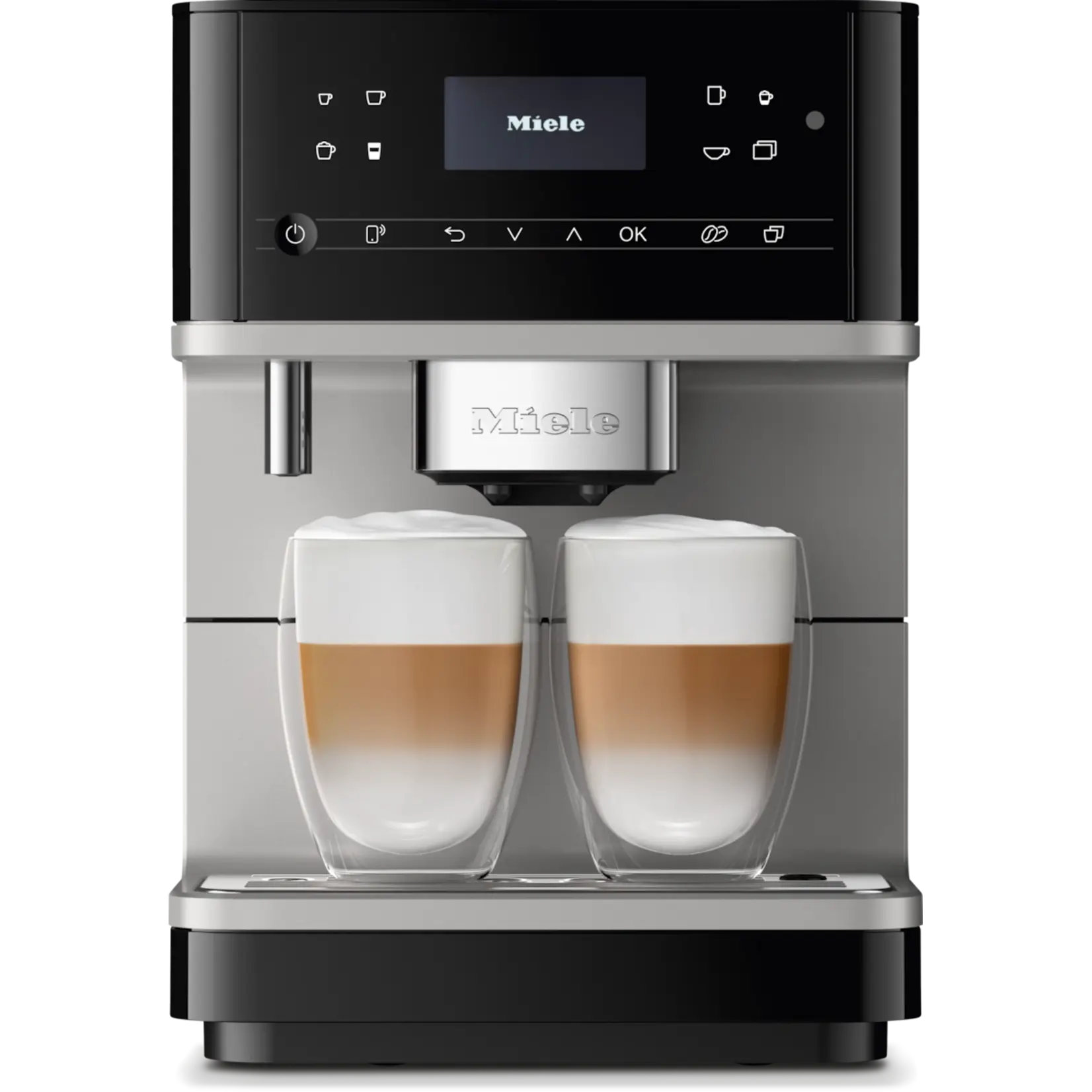 CM6160SGM - MIELE MILK PERFECTION SILVER GREY METALIC