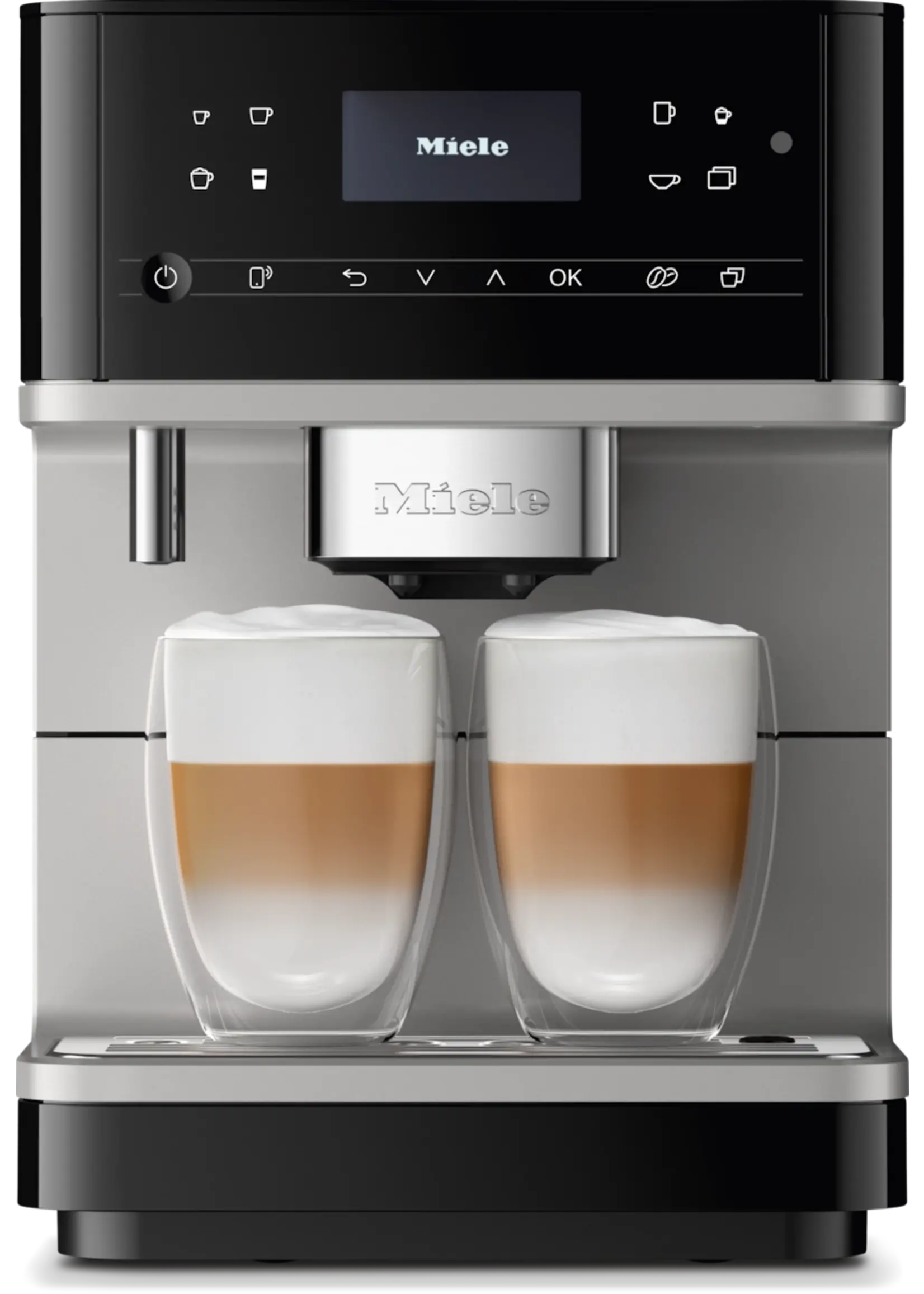 CM6160SGM - MIELE MILK PERFECTION SILVER GREY METALIC