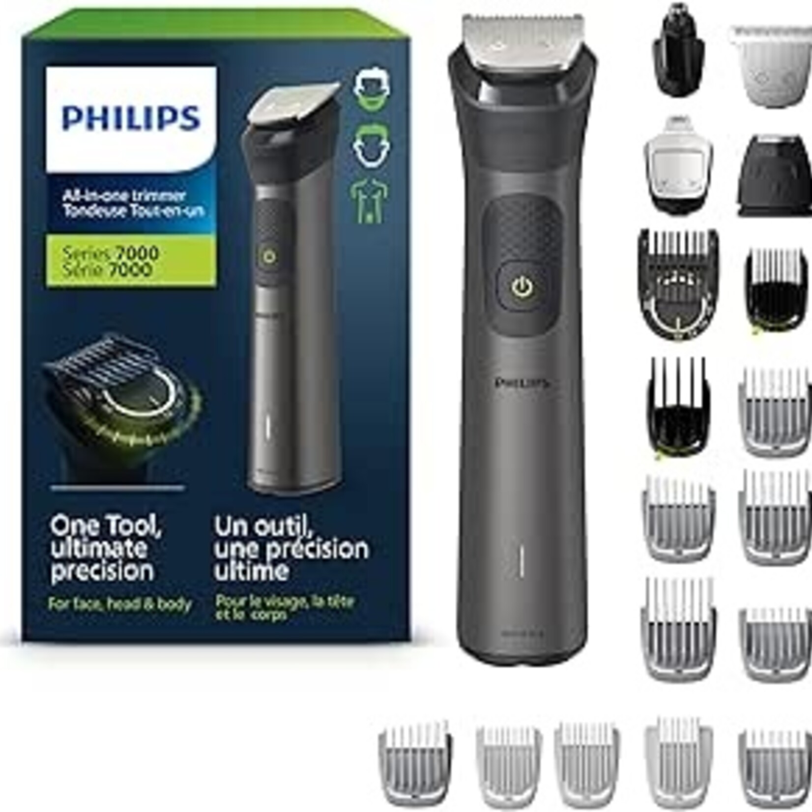 PHILIPS MG7960/28 - PHILIPS TROUSSE DE SOINS CORPS CHEVEUX BARBE 7000