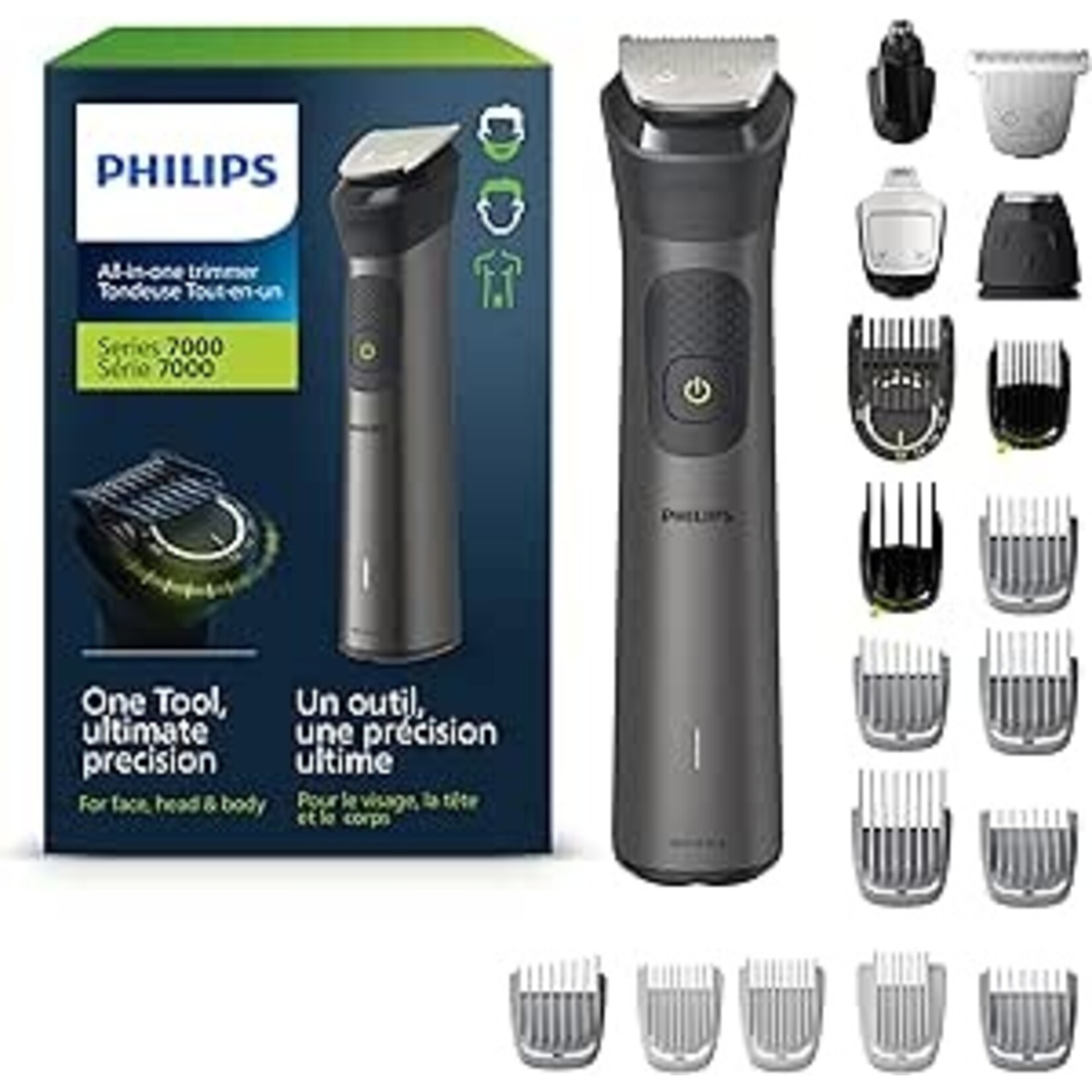 PHILIPS MG7960/28 - PHILIPS TROUSSE DE SOINS CORPS CHEVEUX BARBE 7000