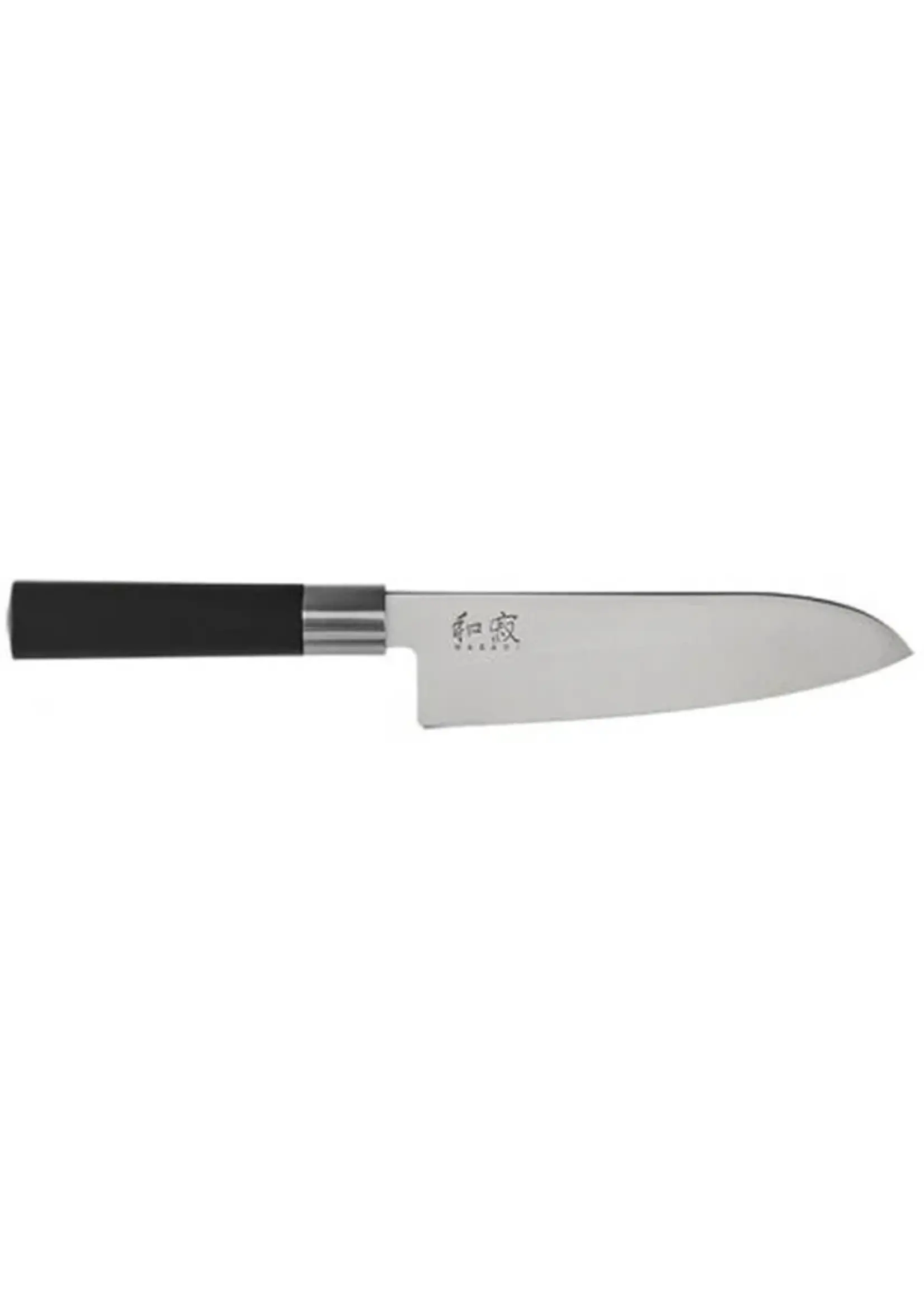 KAI 6716S - KAI WASABI   COUTEAU SANTOKU LAME 6.5POUCES