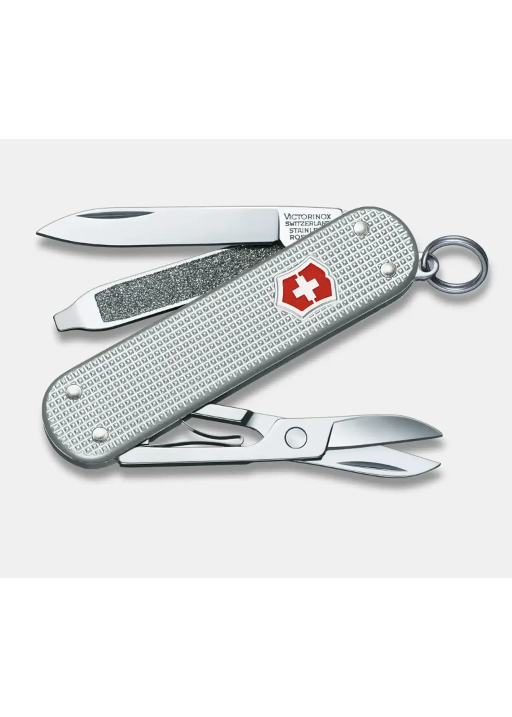 VICTORINOX SWISS ARMY 53012 - VICTORINOX CANIF CLASSIC 58 MM ALOX ARGENT