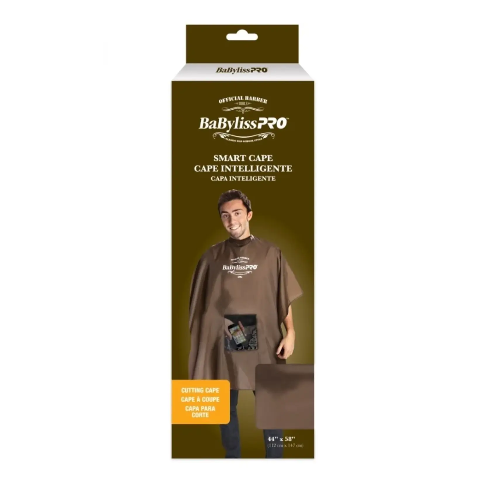 BABYLISS PRO BESMARTBARUCC - BABYLISS CAPE DE PROTECTION AVEC FENETRE