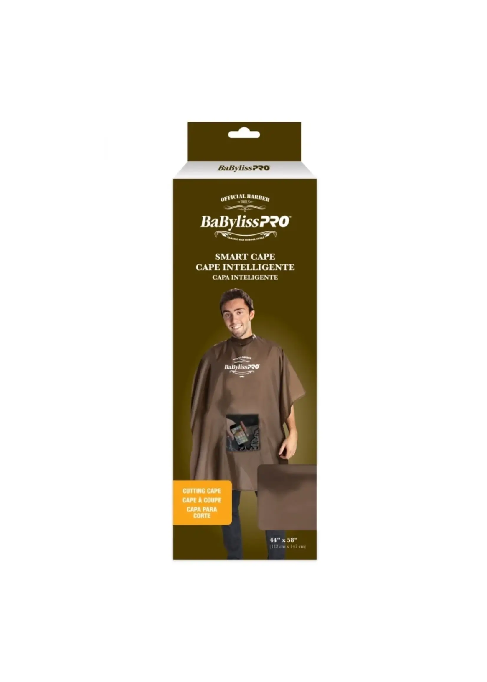 BABYLISS PRO BESMARTBARUCC - BABYLISS CAPE DE PROTECTION AVEC FENETRE