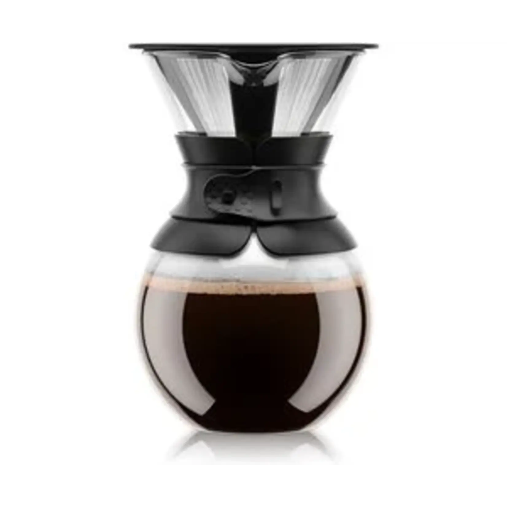 BODUM 11571-01S - BODUM POUR OVER 8 T / 1L FILTRE PERMANENT METAL