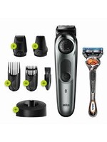 BRAUN BT7240 - BRAUN TONDEUSE BARBE RECH AJUSTABLE (8 PCS)