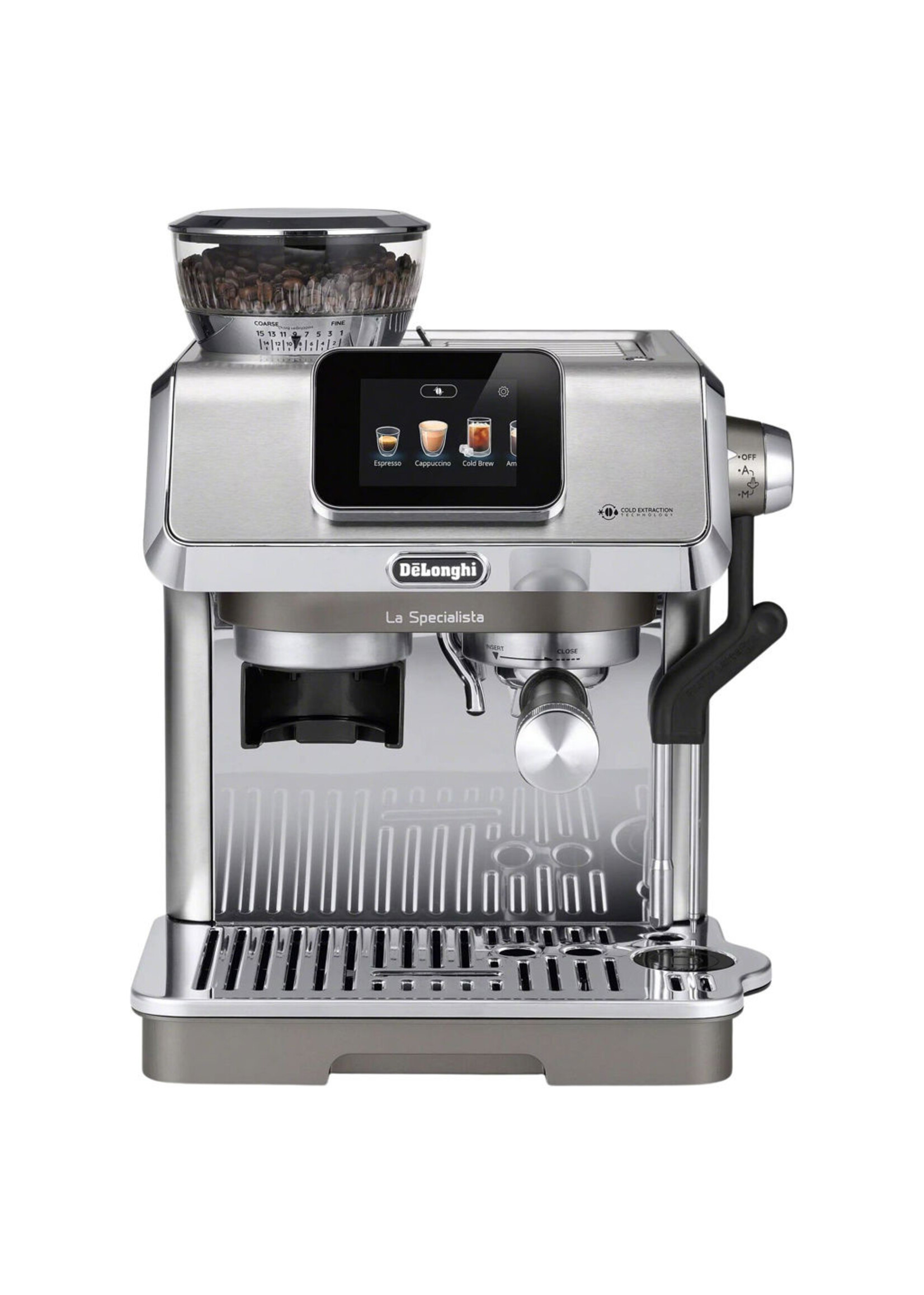 DELONGHI EC9455M DELONGHI SPECIALISTA TOUCH AVEC  COLD BREW AVEC MOUSSEUR MAN/AUTO