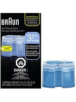 BRAUN CCR3  - BRAUN CARTOUCHE CLEAN/CHARGE (3)