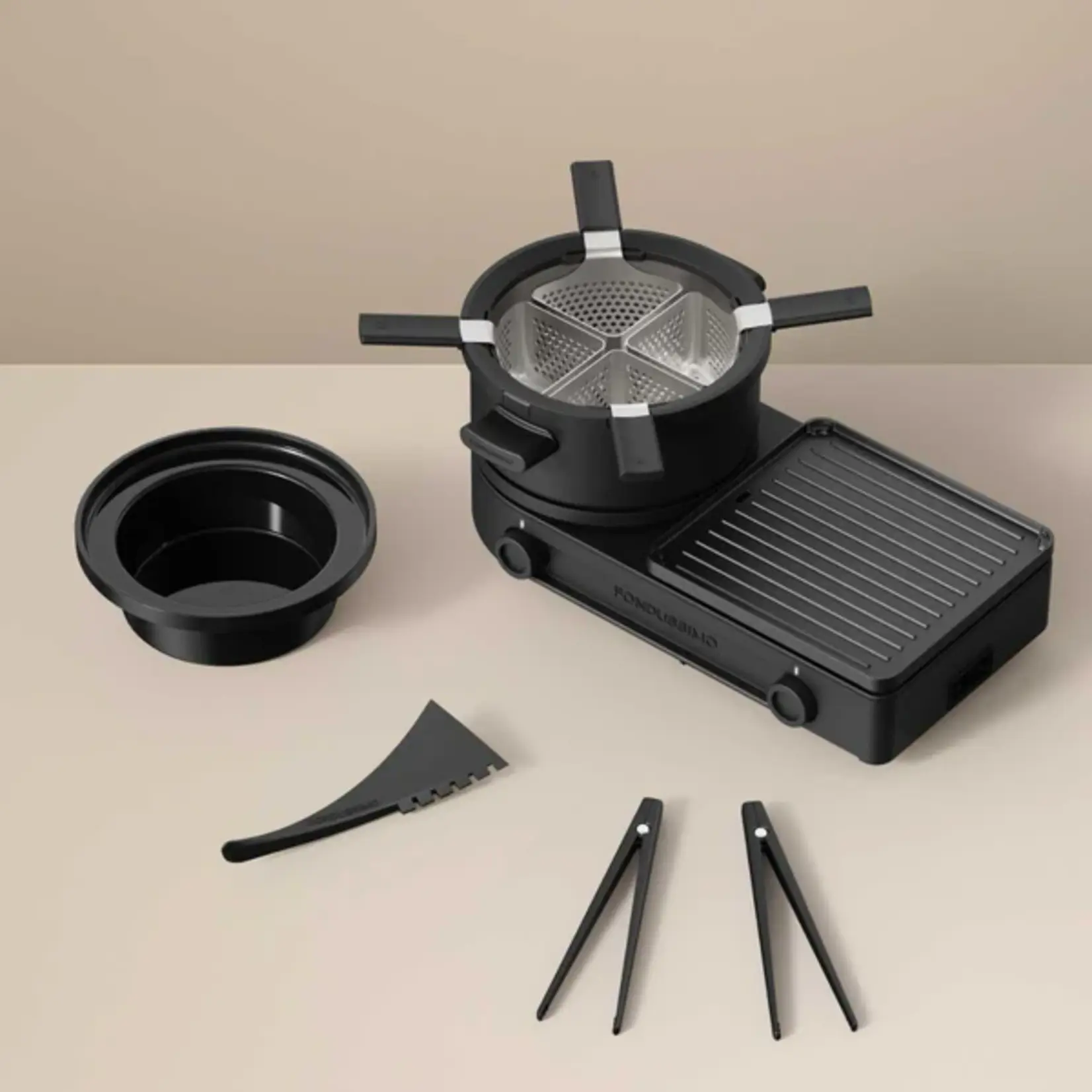 FONDUSSIMO FME1004 - FONDUSSIMO FONDUE & GRILLADES DIP & GRILL