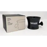PERMA BRAND PB-SHAVEMUG-BLK TASSE RASAGE PORCELAINE NOIR