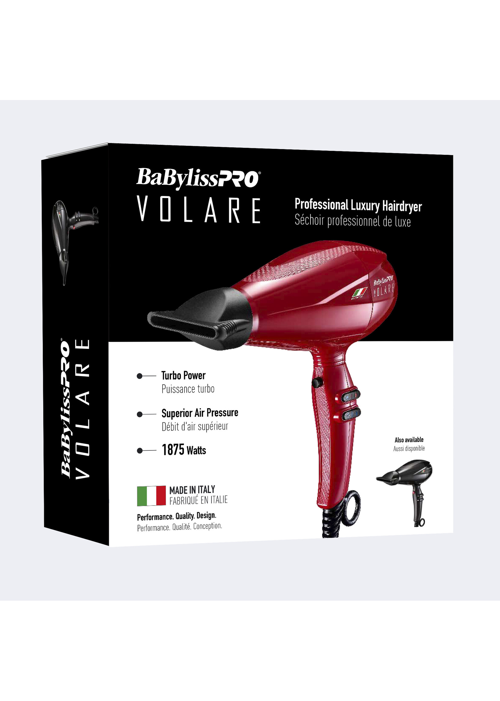 BABYLISS PRO BABFV1C - BABYLISS PRO SECHOIR PROFESSIONEL 1875W