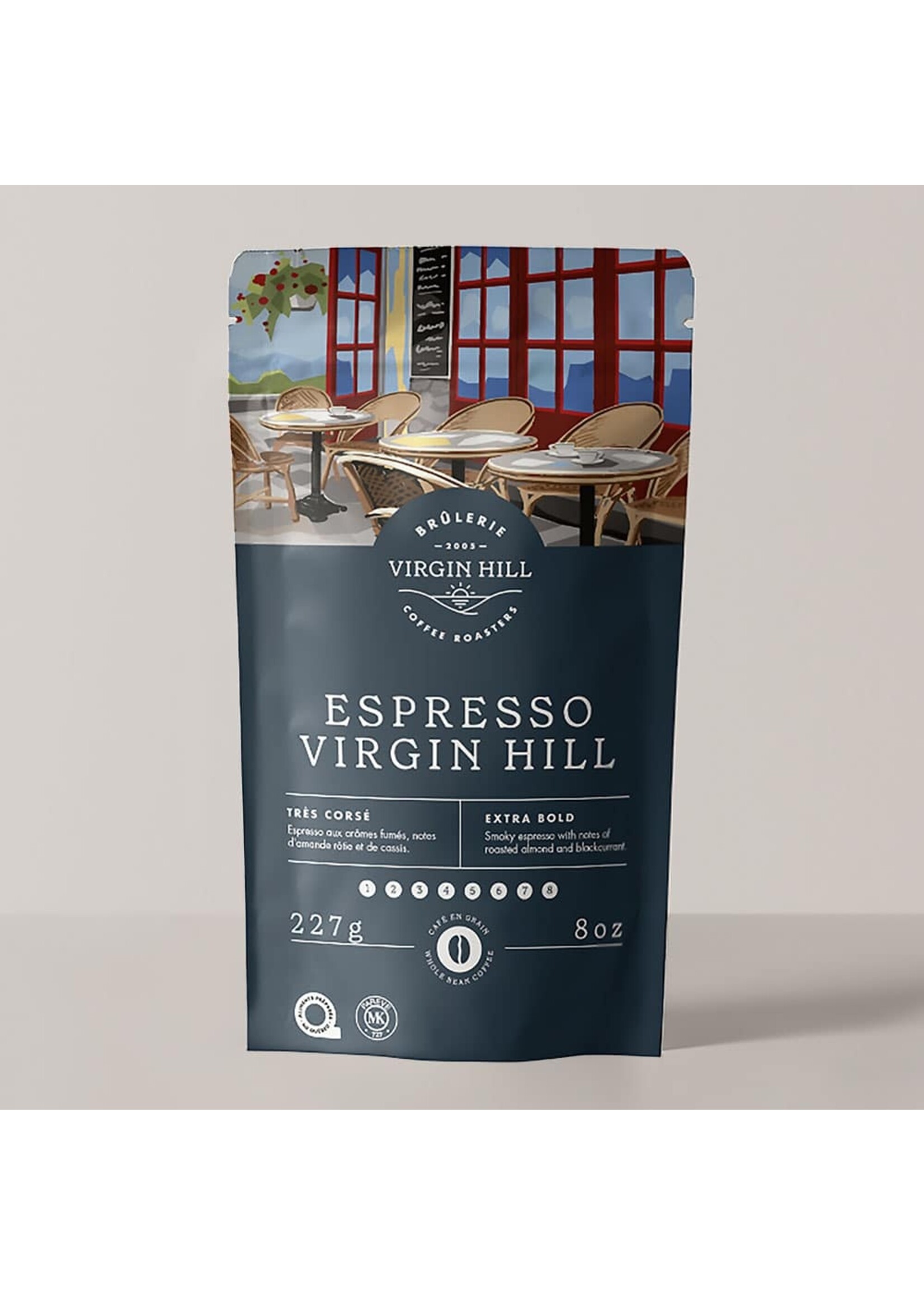 VIRGIN HILL VIRGIN HILL - ESPRESSO CORSE 1KG  VIRGIN HILL