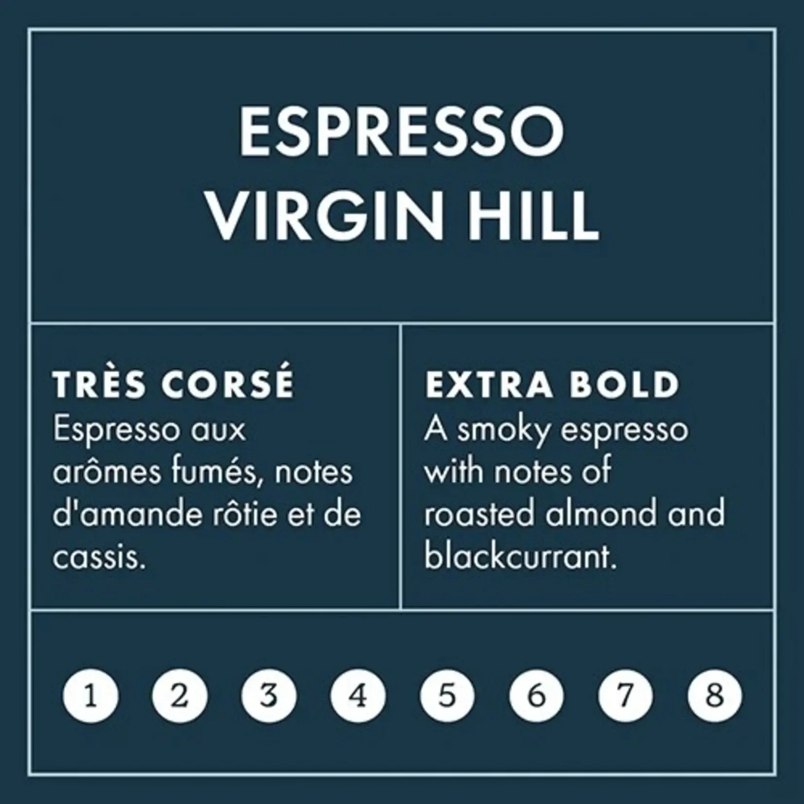VIRGIN HILL Espresso VIRGIN HILL bio, 340g en grain