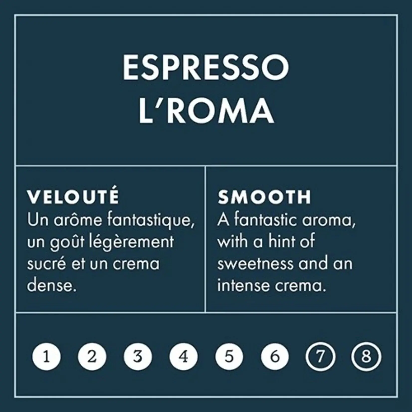 VIRGIN HILL Espresso L'ROMA bio 1kg en grain