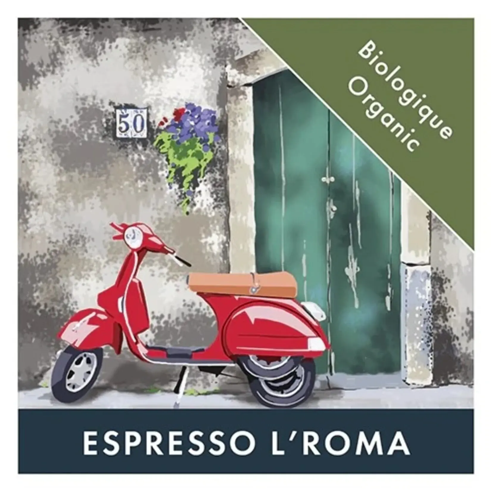 VIRGIN HILL Espresso L'ROMA bio 340g en grain