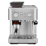 KITCHEN AID Machine à espresso semi-automatique avec moulin à meule - Inox KES6551SX
