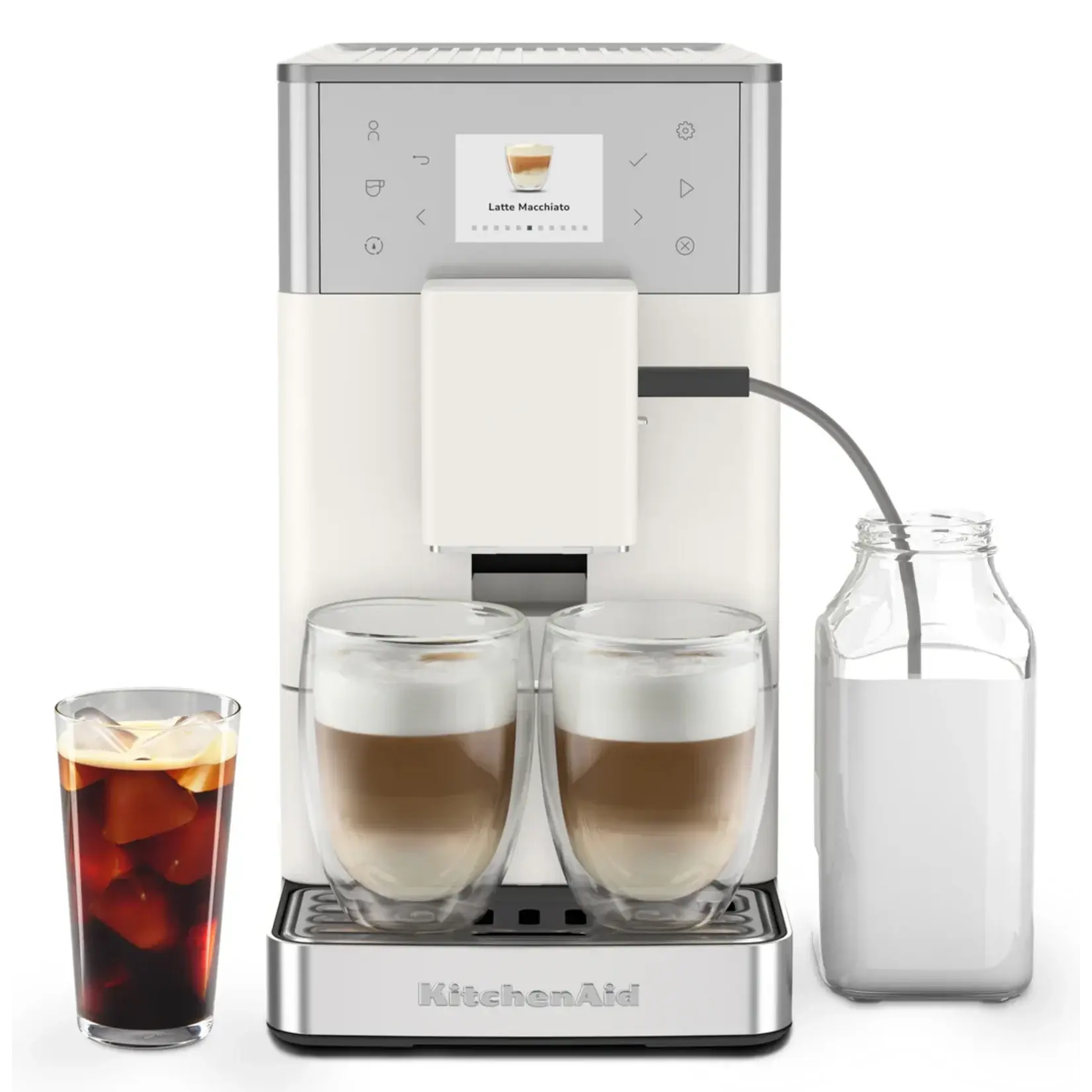 KITCHEN AID Machine espresso automatique KF3 - Porcelaine