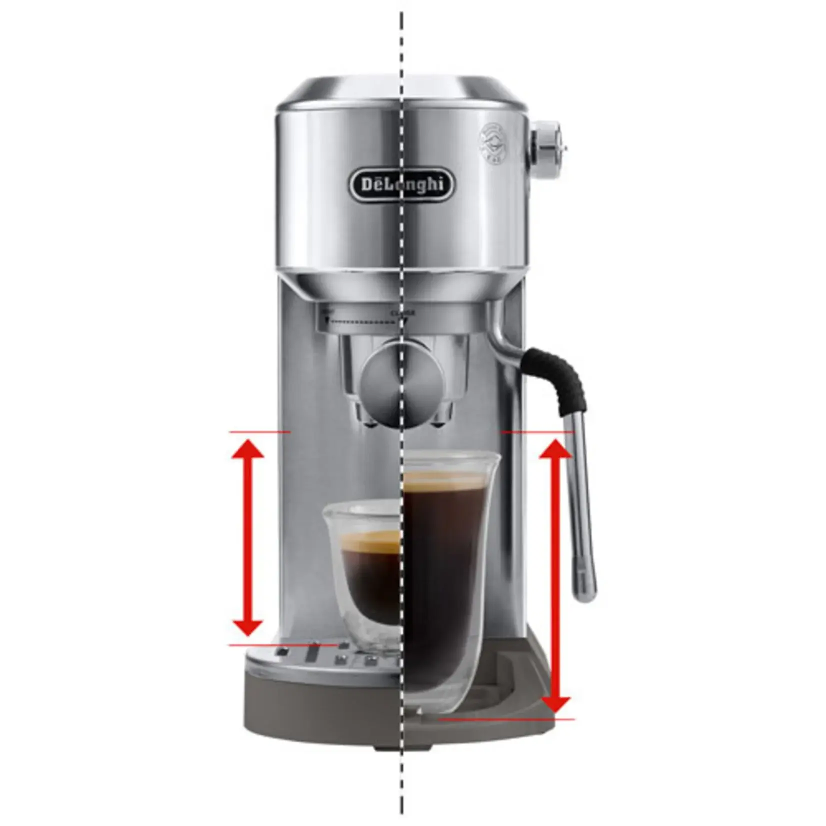 DELONGHI Dedica Duo inox EC890M