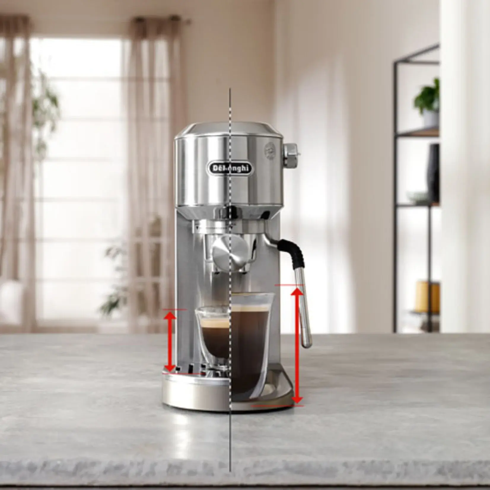 DELONGHI Dedica Duo inox EC890M