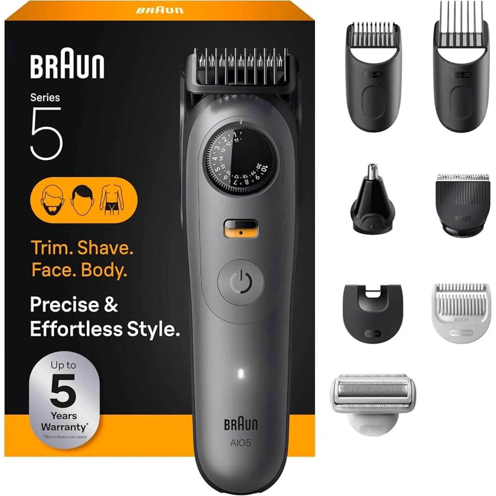 BRAUN Tondeuse série 5 Tout-en-Un